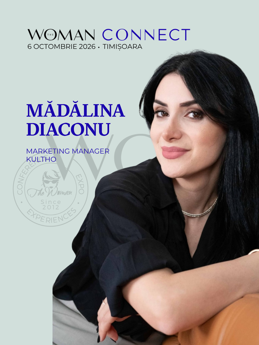 Speaker The Woman Connect Timișoara — Mădălina Diaconu