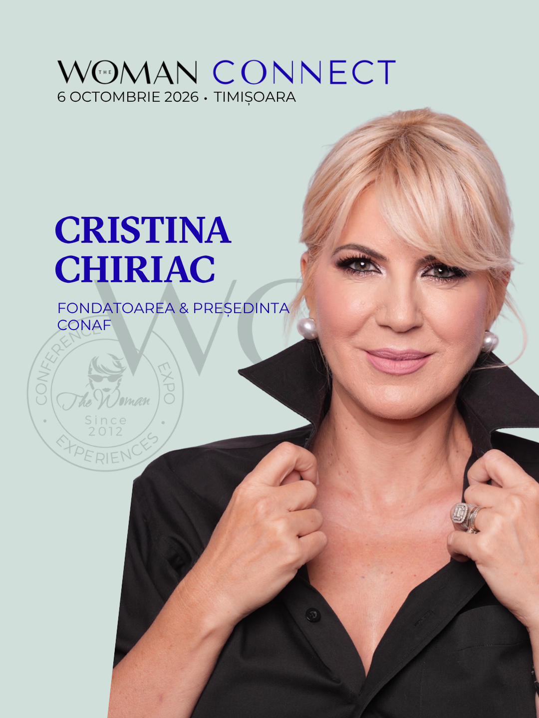 Speaker The Woman Connect Timișoara — Cristina Chiriac